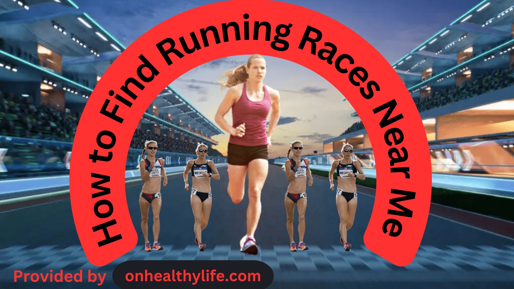 run a person in raceing place